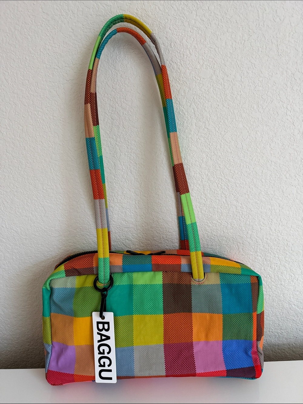 NWT Baggu UO Bowler Bag in Madras